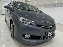 Toyota Wish 1.8 CVT Elegance 2015 Grey Push Start
